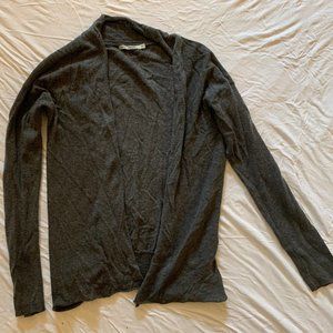 My Tribe Dark Grey Cashmere Cardigan